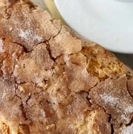 Delicious homemade Snickerdoodle Zucchini Bread with cinnamon and sugar topping