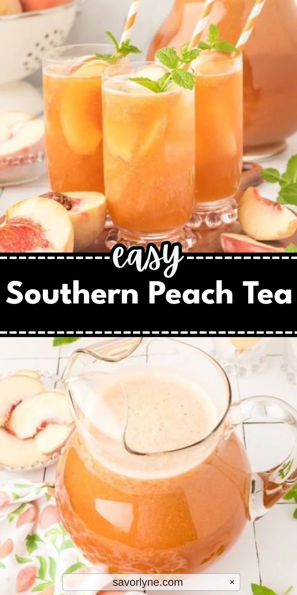Southern Peach Tea