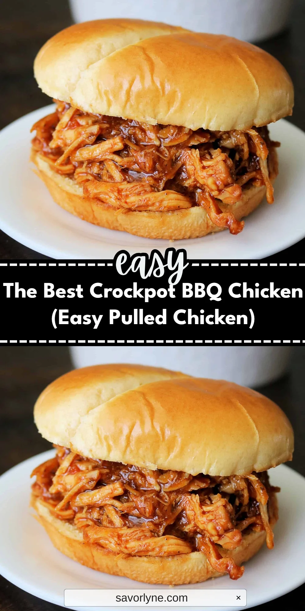 The Best Crockpot BBQ Chicken (Easy Pulled Chicken)