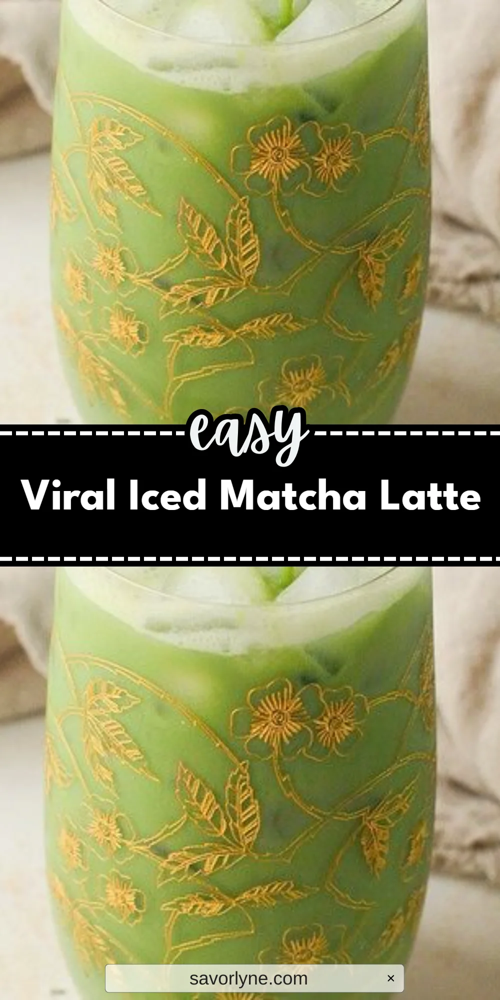 Viral Iced Matcha Latte